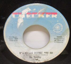 Blues 45 Bo Diddley Wrecking My Love Life [ 