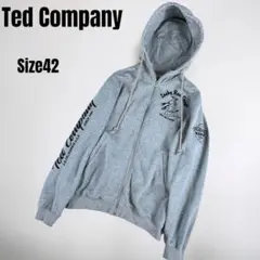 Tedman 「Lucky Red Devil 」zip up パーカー