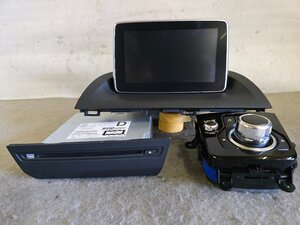 ■A2751 ■動作確認済■H27年☆BM系 DBA-BMEFS アクセラ ■マツダ純正 マルチモニター ナビ DVD ユニット 操作パネル☆B45C 66 9C0N