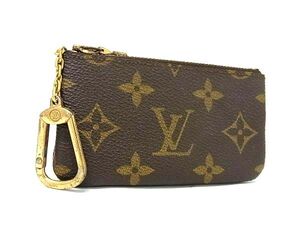 1円 ■美品■ LOUIS VUITTON ルイヴィトン M62650 モノグラム ポシェット クレ コインケース コインパース 小銭入れ ブラウン系 BI6030