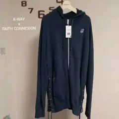 K-WAY x FAITH CONNEXION Laced Hooded M