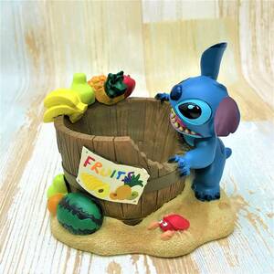 レア★リロ＆スティッチ Lilo & Stitch オハナ 小物入れ クリップ入れ フルーツバスケット エイリアン試作品626号★ディズニー Disney TDL