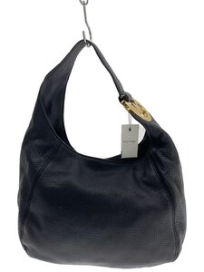 MICHAEL KORS◆ワンショルダー/リザード/ショルダーバッグ/レザー/BLK/AV-1110