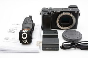 ☆ショット数10,003回☆ SONY α6300 ボディ ブラック ILCE-6300 B ■極上品■