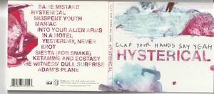 CD clap your hands say yeah Hysterical 