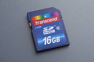 16GB SDHC カード Transcend トランセンド