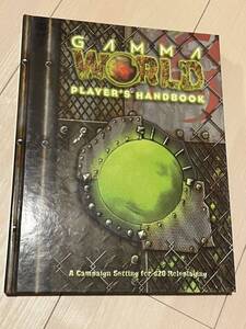 Gamma World Players Handbook Game hardback 2004 D20 Mint Wizards Of The Coast