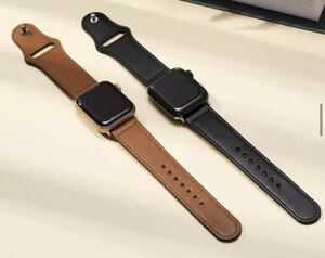 アップルウォッチ 38mm/40mm/41mm用 Applewatch レザーベルト バンド送料安 定形外