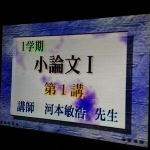 【超貴重】「小論文Ⅰ・基礎から学ぶ小論文」(全26講＋テキスト) 河本敏浩 VHS ビデオ 推薦 入試 AO 駿台 予備校 東進ハイスクール 東進 