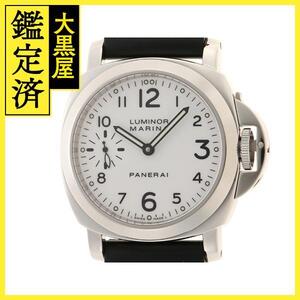 PANERAI パネライ ルミノール マリーナ PAM00113 SS ラバーベルト F番 手巻き 【460】2148103724602