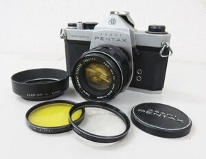 S063★PENTAX SPOTMATIC ペンタックス スポットマチック Super-Takumar 1:1.8/55 一眼レフ フィルムカメラ ジャンク品★01