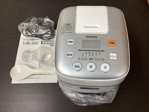 未使用保管品☆YAMAZEN山善☆マイコン炊飯ジャー3合炊き☆YJB-300☆16年製