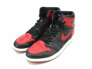 [中古]NIKE ナイキ AIR JORDAN1 RETRO HIGH OG ジョーダン 555088-001 スニーカー US12