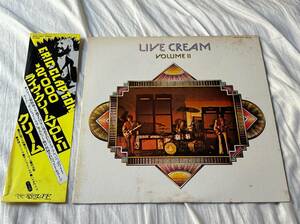 超音波洗浄済 CREAM/ライヴ・クリーム vol.Ⅱ 中古LP アナログレコード Vinyl Eric Clapton エリック・クラプトン MWA7001 Jack Bruce