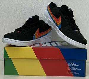 1円スタート 26.5cm Polaroid × Nike SB Dunk Low Pro QS Black/White ポラロイド×ナイキ ダンクロー プロ ブラック/ホワイト DH7722-001