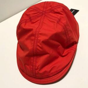 新品! UNTITLED SPORT ワールド pertex shield ハンチング レッド | 撥水 ナイロン フェス スポーツ 登山 red 赤 プリント ロゴ 伸縮