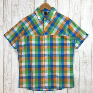 Men's S オレンジ系 Haglofs ( ホグロフス ) ハク ショートスリーブ シャツ Haku Short Sleeve Shi