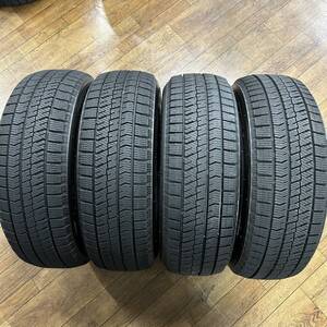 №59　BRIDGESTONE　BLIZZAK VRX2　中古タイヤ　185/60R15　2023年製　8分山　4本セット　ブリヂストン　ブリザック　スタッドレス