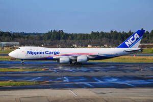 飛行機　デジタル画像 ボーイング747 NCA 日本貨物航空 4