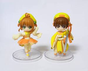 カードキャプターさくら あつめてフィギュア for Girls2【木之本 桜＆李 小狼】2種セット CLAMP