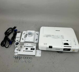 ★通電・投影確認済★ EPSON エプソン プロジェクター EB-1940W 吊り下げパーツ付き 映像機器 WH ホワイト 白⑤