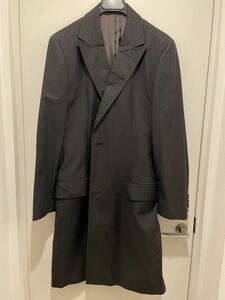 00s HUGO BOSS ピークドラペル チェスターコート ヒューゴ ボス