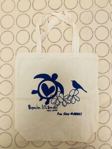 Bonin IsLands Free Shop MARUHI エコバッグ アイボリー