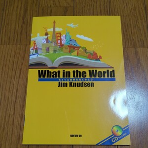 What in the World ちょっと世界を見てみよう！ 南雲堂 CD付き 中古 英語学習 テキスト 大学 04011F011