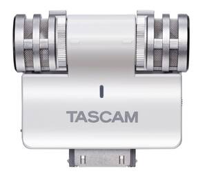 【中古】TASCAM ステレオコンデンサーマイク iPhone/iPad/iPod touch用 ホワイト iM2-W