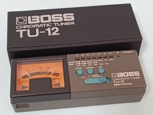 ☆BOSS☆TU-12☆チューナー クロマチックチューナー TUNER ギター ベース ボス CHROMATIC