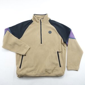 中古 22/23 QUIKSILVER POWDER CHASER HALF ZIP EQYFT04561 インナー メンズXLサイズ スノーボードインナー クイックシルバー