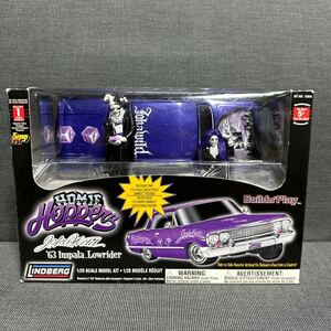 リンドバーグ 1/25 新品未組立 1963 シボレーインパラ ローライダー LOWRIDER ハイドロギミック ホッピングラジコン impala HOMIE