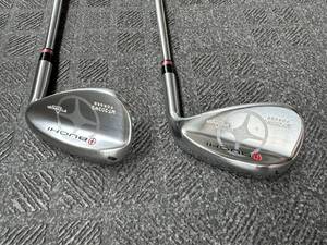 ◆BUCHI GOLF MT-203WS アプローチ＆サンドウエッジ　KBS with CRAZY スチールシャフト　フソウドリーム　２本セット　です♪