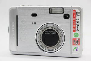 【返品保証】 【便利な単三電池で使用可】ペンタックス Pentax Optio S40 3x コンパクトデジタルカメラ s7543