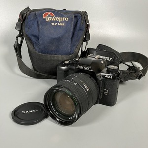 C3-299　PENTAX ペンタックス フィルムカメラ MZ-3 SIGMA レンズ付き ケース付き 動作未確認