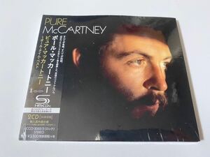 新品未開封　廃盤　入手困難国内盤仕様　高音質SHMCD2枚組　ポールマッカートニー　PURE McCARTNEY ビートルズ Beatles 即決　送料無料