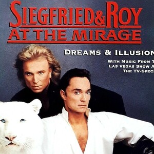 CD ジークフリート＆ロイ Siegfried & Roy At The Mirage Dreams & Illusions 95年 Germany盤 Michael Jackson オムニバス ほぼ新品同様