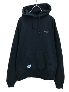 Schott ショット WEB LIMITED　HOODED SWEAT OVAL CHENILLE LOGO　オーバル ロゴ パーカー　782-3931002 ブラック Ｍ 44814910■