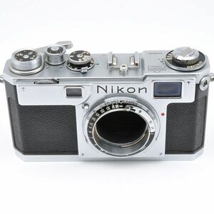 Nikon S2 ニコン Ｓ２ ブラックダイヤル 日本光学 東京 NIPPON KOGAKU TOKYO 日本製 JAPAN Black レンジファインダー S 2 Ｓ ２