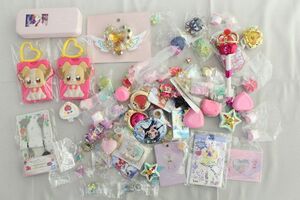 P00】セーラームーン プリキュア 他 メガネケース パスケース 他 まとめ大量グッズセット品