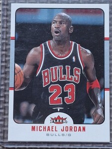 2006-07 Fleer #27 MICHAEL JORDAN Chicago Bulls