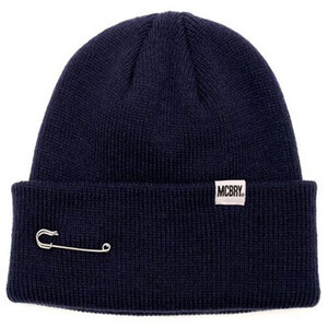 まとめ得 MACK BARRY マクバリー 【BEANIE(ビーニー)】 MCBRY LONG BEANIE ネイビー MCBRY73536 x [2個] /l