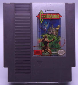 ★中古 NES CastleVania 悪魔城ドラキュラ 北米版 レア ディスクシステム