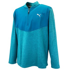 送料無料◆新品◆PUMA GOLF クラウドスパン ハーフジップ 長袖シャツ◆(XS)◆597588-03◆日本サイズ(S)～(M)相当◆プーマ ゴルフ