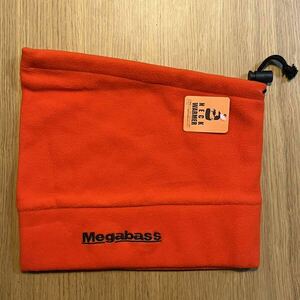 メガバス ネックウォーマー レッド Megabass NECK WARMER 廃盤 激レア 防寒