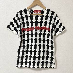 AD2003 COMME des GARCONS × Peggy Moffitt 半袖 カットソー 総柄 コムデギャルソン ペギーモフィット Tシャツ Tee VINTAGE archive 1453