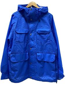 THE NORTH FACE◆MOUNTAIN PARKA_マウンテンパーカ/XL/ナイロン/BLU/無地