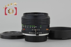 【中古】MINOLTA ミノルタ MC ROKKOR-PG 50mm f/1.4