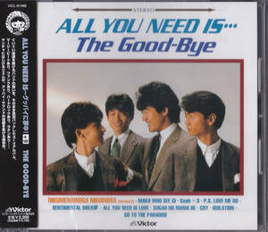 【送料込即決】未開封新品 CD ■ THE GOOD-BYE ■ 『ALL YOU NEED IS…グッバイに夢中!』