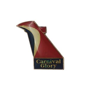 ピンズ ピンバッチ レトロ ピンバッジ クルーズ船Carnival Glory 留め具付き